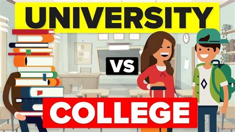 Are There Any Differences Between A College And A University Hubpages