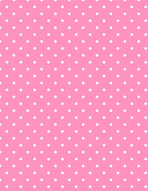 Pink Dan Putih Polka Dot Awan Bayi Pola Vektor Mulus Latar Belakang