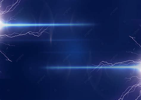 Blue Sci Fi Lightning Glare Background Lightning Science Fiction