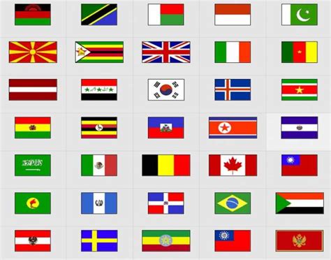 Flags Of The World 1 Quiz