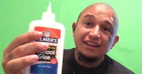 Heavily Tattooed Man Downs Bottle Of Glue Then Gives Bizarre Reason Why