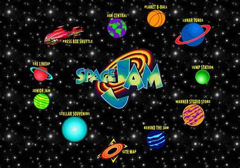 An Image Of The Logo For Space Jam