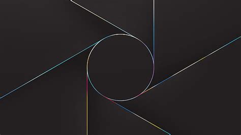 Hd Wallpaper Stroke Artwork Abstract Coloured Lines Minimalist