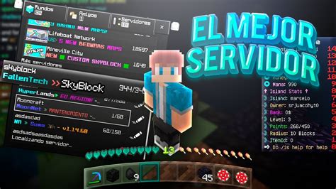 El Mejor Server De Skyblock Para Minecraft Pe 1146 Fallentech