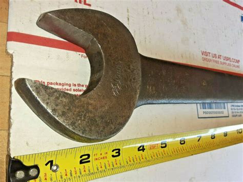 Vintage Fairmount 10 1 58 Open End Engineer Machinist Wrench Forged