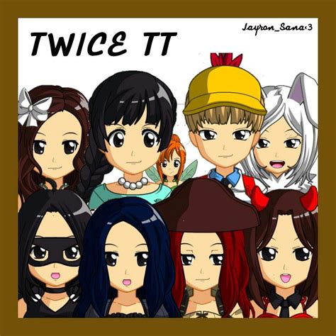 Twice Tt Anime Face Maker Go Twice 트와이스ㅤ Amino