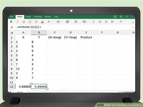 For variance, in words, subtract each value from the dimension mean. 4 Ways to Calculate Covariance - wikiHow