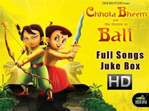 Chhota bheem and ganesh saves mooshaks of dholakpur ganesh chaturthi special. Chhota Bheem and the Throne of Bali Movie Full Songs | Juke Box - YouTube