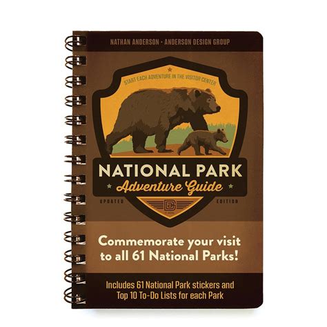 National Park Adventure Guide Book New 63 Park Edition Adventure