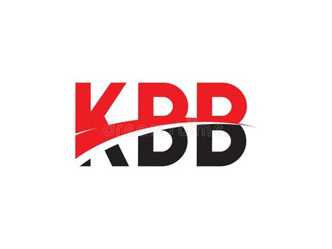 Kbb Letter Initial Logo Design Vector Illustration Stock Vector