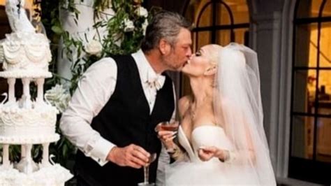 gwen stefani and blake shelton celebrate two year wedding anniversary au — australia