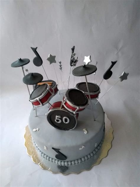 Drum Set Cake Topper Fondant Drums Cake Topper Etsy