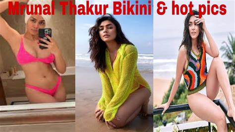 Mrunal Thakur Hot Bikini And Hot Pics🔞 Youtube