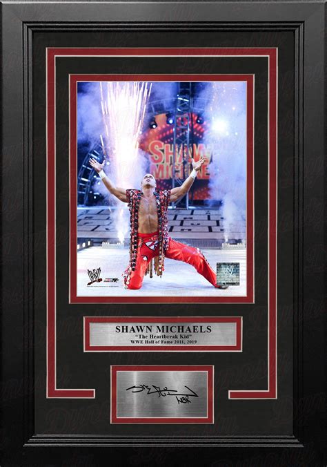 Shawn Michaels Autographs And Wwe Wrestling Memorabilia Dynasty Sports