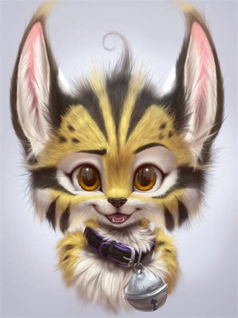 Pin by Madeline Perray on Silverfox5213 | Fluffy animals, Baby animal drawings, Cute cartoon animals