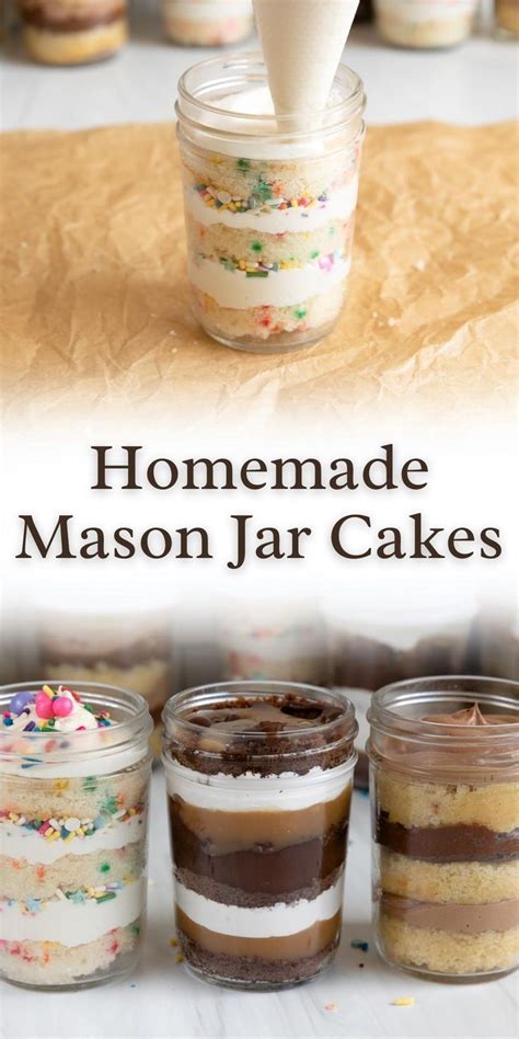 Cake In A Jar Recipe Mason Jar Cakes Recipe Mason Jar Desserts