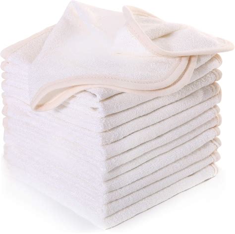 Luckiss Bamboo Dish Cloths Extra Soft Absorbent Quick Dry