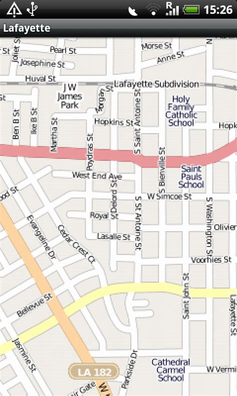 Lafayette Street Map Appstore For Android