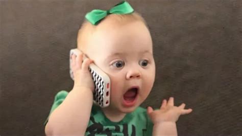 Babies Talking On Phone Funniest Compilation Sohail Official Youtube