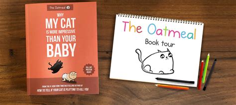 ‘the Oatmeal Set To Promote New Collection Book Tour Andrews Mcmeel