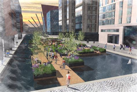 Floating Garden Proposed For Paddington Basin Paddington