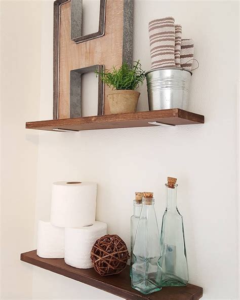 25 Amazing Diy Floating Shelves For Bathroom To Easy Organize