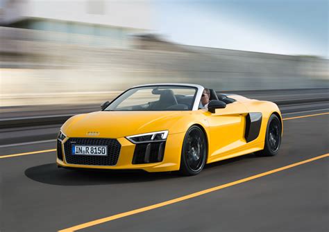 2017 Audi R8 Spyder Price Set From €179000 In Germany Autoevolution