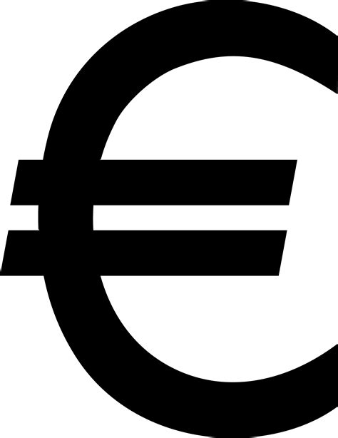 Euro Symbols Png Transparent Background Free Download 10374