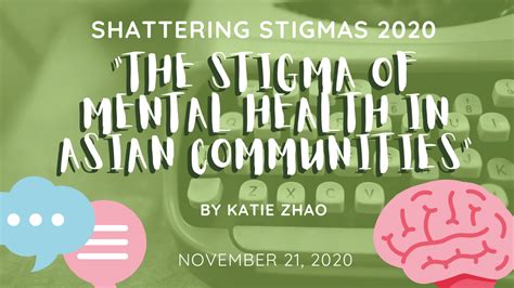 The Stigma Of Mental Health In Asian Communities By Katie Zhao