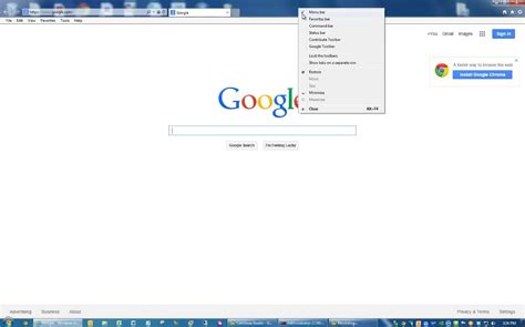 How To Fix Missing Toolbar On Internet Explorer Youtube