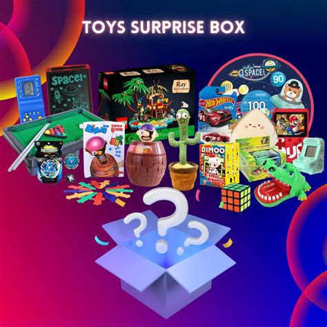 Toys Surprise Box Lucky Box Mystery Box T Box Hobbies And Toys