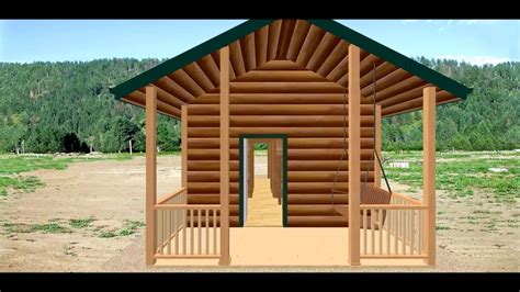 Conestoga Log Cabin Kit Tour 27 X 147 Elk Lodge With Bath Log
