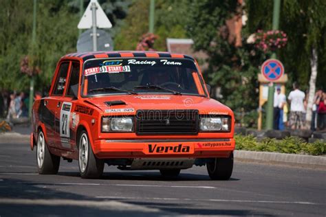 Lada Vaz 2107 Rally Racing Car Editorial Photo Image Of Speed Tasup3