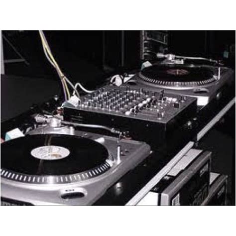 Turntables Dj Old School Music Party Mix