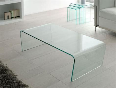 Although honestly, furniture are reproduced a couple of times, and the only time you will be having an interesting set for your home is when you ask your designer to customize a set for you. Contemporary Transparent Glass Curved Edge Coffee Table | Modern glass coffee table, High gloss ...