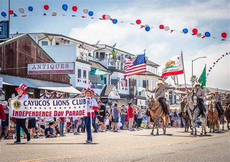 Pin By Jill Francis On Central Coast Independence Day Parade Cayucos