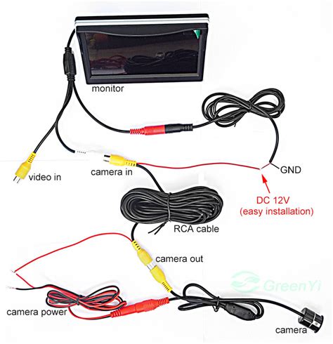 Car Camera Connection Diagram