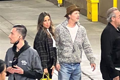 Brad Pitt Spotted With Ines De Ramon At Bono Concert Outing With Cindy