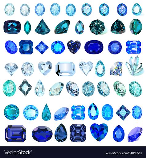 Different Colours Of Blue Gemstones With Names And Pictures Vlrengbr