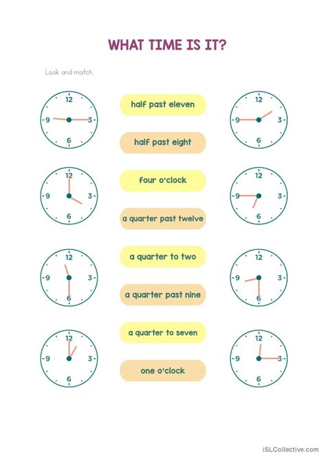 telling time half past a quarter p… english esl worksheets pdf and doc