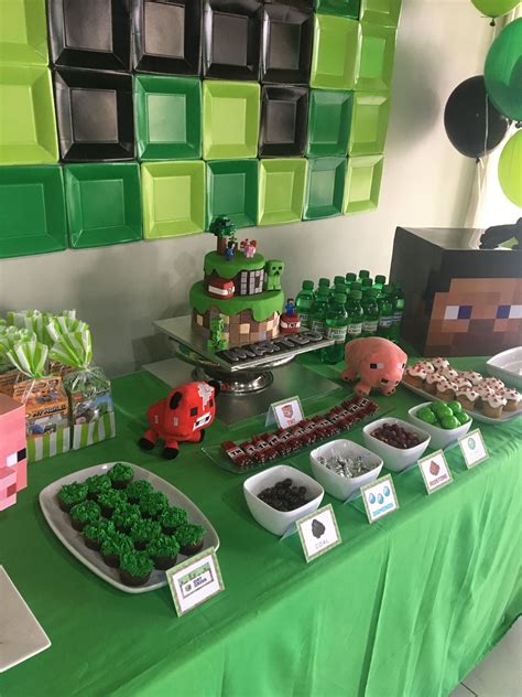 Pin By Paola Coto On Matteo S Minecraft Bday Party Video Games