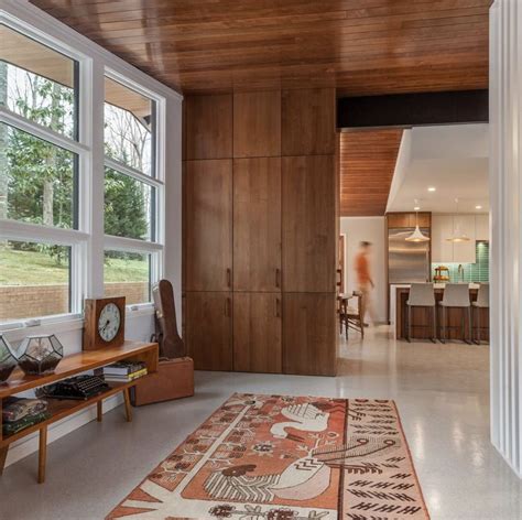 Floors And Wood Midcentury Modern Mid Century Modern House Mid