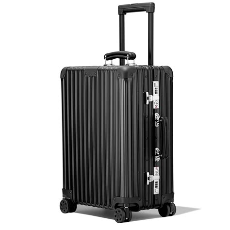 Rimowa Releases Its Classic Suitcases In A New Matte Black Finish Acquire