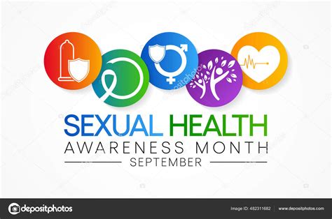 Sexual Health Awareness Month Observed Every Year September Important Our Stock Vector Image By