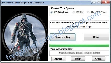 Assassins Creed Rogue Key Generator FreeGame1Codes