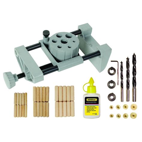 General Tools Revolving Turret Doweling Jig 840 The Home Depot