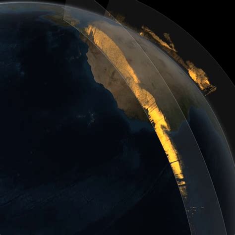 Nasa Svs Satellite Tracks Saharan Dust To Amazon In 3 D