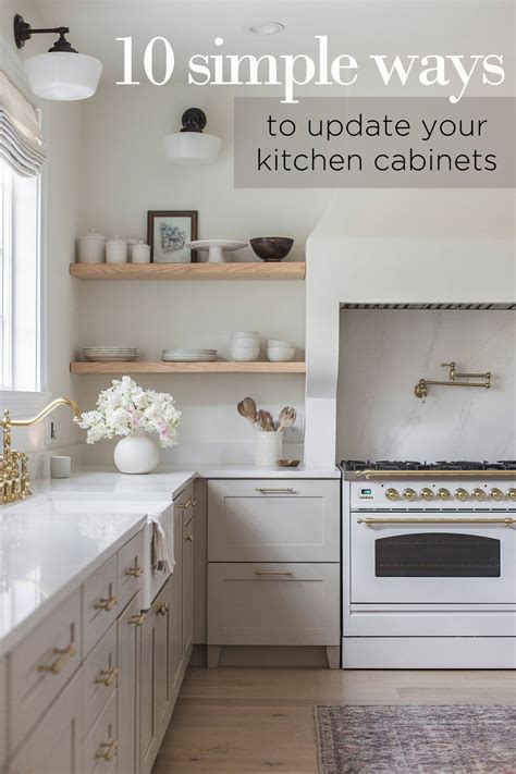 10 Simple Ideas To Update Your Kitchen Cabinets Jenna Sue Design In