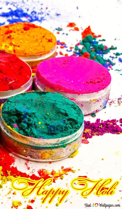 Holi Rainbow Colors 2k Wallpaper Download