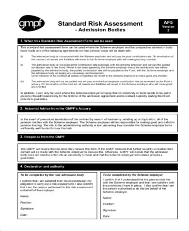 Free Sample Risk Assessment Forms In Pdf Ms Word Excel 2808 Hot Sex